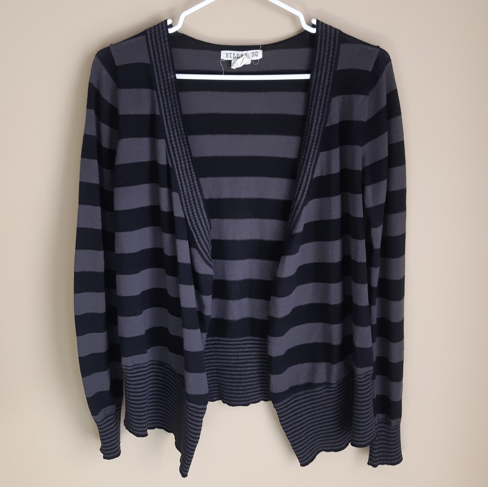 Billabong striped cardigan
